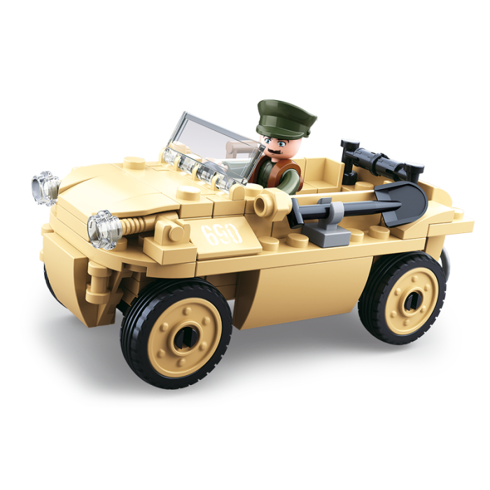Sluban WWII | Set constructie Vehicul de Lupta German